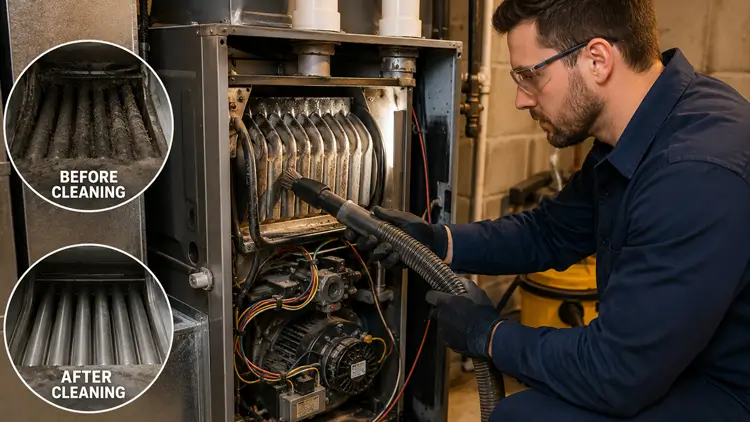 furnace cleaning same day